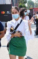 MATILDE GIOLI Arrives at Hotel Excelsior at 2020 Venice Film Festival 09/06/2020
