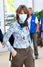 MAYA HAWKE Arrives at Venice Airport 09/02/2020