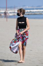 MAYA HAWKE Out on the Beach in Venice 09/05/2020