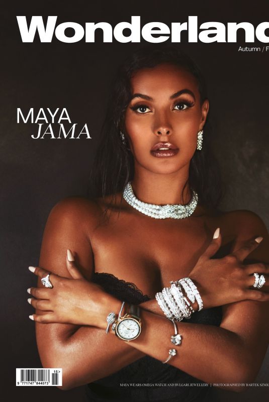 MAYA JAMA in Wonderland Magazine, September 2020
