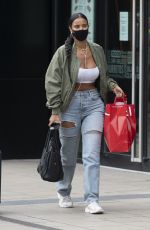 MAYA JAMA Out Shopping in London 09/07/2020