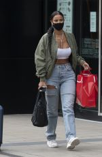 MAYA JAMA Out Shopping in London 09/07/2020