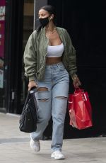 MAYA JAMA Out Shopping in London 09/07/2020