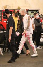 MEGAN FOX and Machine Gun Kelly at Saddle Ranch in West Hollywood 09/24/2020