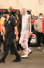 MEGAN FOX and Machine Gun Kelly at Saddle Ranch in West Hollywood 09/24/2020