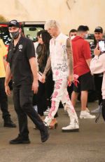 MEGAN FOX and Machine Gun Kelly at Saddle Ranch in West Hollywood 09/24/2020