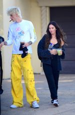 MEGAN FOX and Machine Gun Kelly Out in Los Angeles 09/20/2020