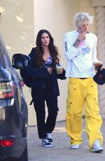 MEGAN FOX and Machine Gun Kelly Out in Los Angeles 09/20/2020