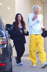 MEGAN FOX and Machine Gun Kelly Out in Los Angeles 09/20/2020