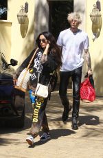 MEGAN FOX and Machine Gun Kelly Out in Los Angeles 09/25/2020