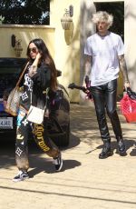 MEGAN FOX and Machine Gun Kelly Out in Los Angeles 09/25/2020