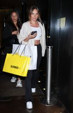 MEGAN MCKENNA Leaves Roka Restaurant in London 09/23/2020