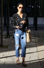 MELANIE SYKES Leave BBC Studios in London 09/05/2020