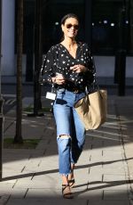 MELANIE SYKES Leave BBC Studios in London 09/05/2020