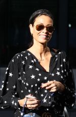 MELANIE SYKES Leave BBC Studios in London 09/05/2020