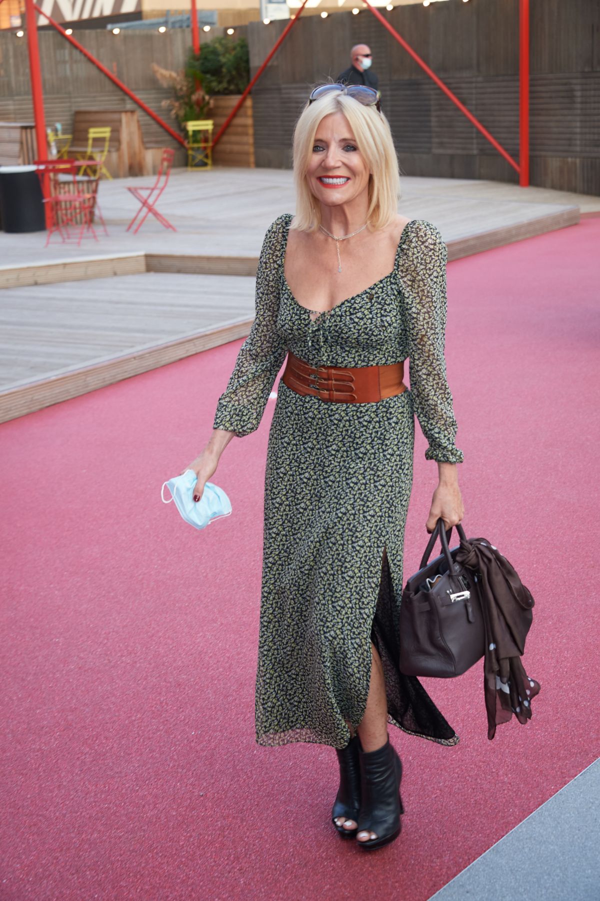 MICHELLE COLLINS at Press Night for Sleepless at Troubadour Wembley ...