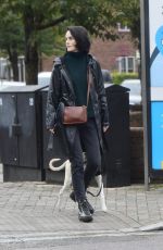 MICHELLE DOCKERY Out with Her Dog in London 09/29/2020