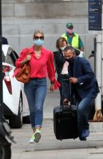 MICHELLE HUNZIKER Out in Milan 09/21/2020