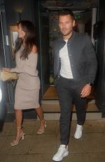 MICHELLE KEEGAN Leaves Sigiriya Restaurant in Cheshire 09/12/2020