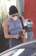 MILEY CYRUS Leaves a Hair Salon in Los Angeles 09/22/2020