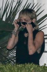 MILEY CYRUS Leaves a Photoshoot in Beverly Hills 09/15/2020