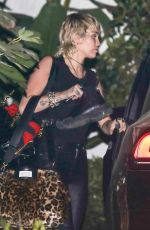 MILEY CYRUS Leaves a Photoshoot in Beverly Hills 09/15/2020