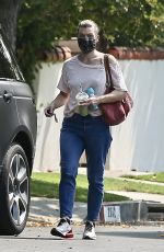 MILLA JOVOVICH Out and About in Los Feliz 09/16/2020