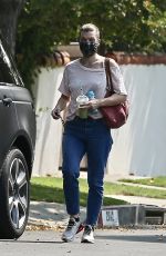 MILLA JOVOVICH Out and About in Los Feliz 09/16/2020