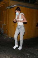 MILLIE BOBBY BROWN Out for Dinner in West Hollywood 09/17/2020