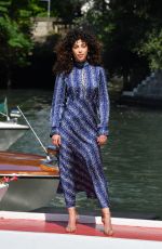 MINA EL HAMMANI Arrives at Hotel Excelsior in Venice 09/11/2020