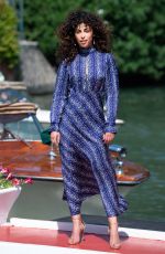 MINA EL HAMMANI Arrives at Hotel Excelsior in Venice 09/11/2020