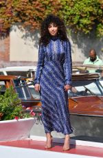 MINA EL HAMMANI Arrives at Hotel Excelsior in Venice 09/11/2020