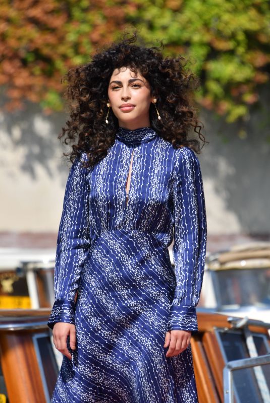 MINA EL HAMMANI Arrives at Hotel Excelsior in Venice 09/11/2020