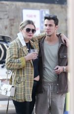 MISCHA BARTON and Gian Marco Flamini Out for Dinner in Pasadena 09/22/2020