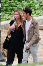 MISCHA BARTON and Gian Marco Flamini Out Kissing in Los Angeles 09/08/2020
