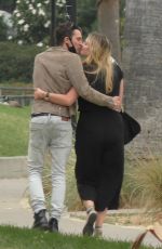 MISCHA BARTON and Gian Marco Flamini Out Kissing in Los Angeles 09/08/2020