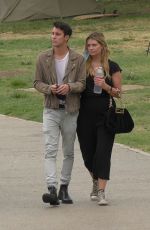 MISCHA BARTON and Gian Marco Flamini Out Kissing in Los Angeles 09/08/2020