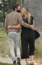 MISCHA BARTON and Gian Marco Flamini Out Kissing in Los Angeles 09/08/2020