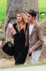 MISCHA BARTON and Gian Marco Flamini Out Kissing in Los Angeles 09/08/2020