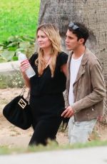 MISCHA BARTON and Gian Marco Flamini Out Kissing in Los Angeles 09/08/2020