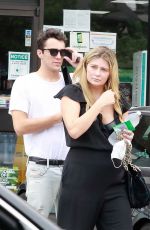MISCHA BARTON and Gian Marco Flamini Out Kissing in Los Angeles 09/08/2020