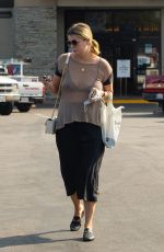 MISCHA BARTON Out Shopping in Los Angeles 09/19/2020