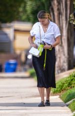 MISCHA BARTON Out with Her Dog in Los Angeles 09/17/2020