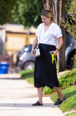 MISCHA BARTON Out with Her Dog in Los Angeles 09/17/2020