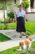 MISCHA BARTON Out with Her Dog in Los Angeles 09/17/2020