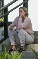MISCHA BARTON Outside Her Home in Los Angeles 09/19/2020