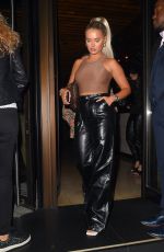 MOLLY MAE HAGUE Leaves Novikov Restaurant in London 09/22/2020