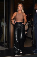 MOLLY MAE HAGUE Leaves Novikov Restaurant in London 09/22/2020