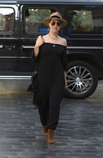 MYLEENE KLASS Arrives at Global Radio in London 09/01/2020