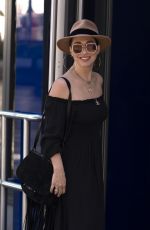 MYLEENE KLASS Arrives at Global Radio in London 09/01/2020